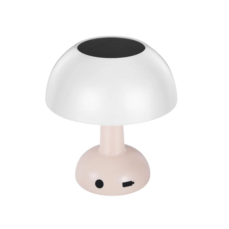 SM25762 ABS Plastic Solar Table Lamp for Tabletop Lighting