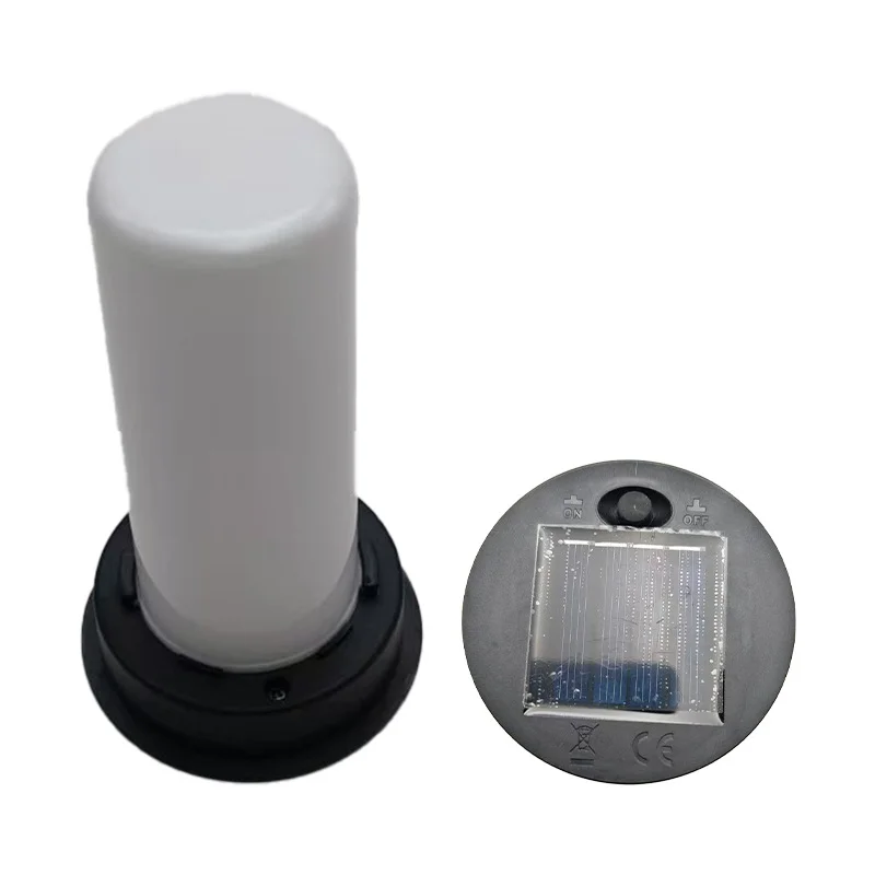 SM25769 Solar Stake Light Replacement Top with Flickering Flame (ABS+PP, 6 LED)