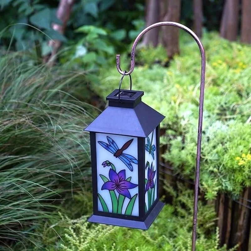 SM25808 Solar Powered Plastic PP Palace Lamp Tabletop Light_3