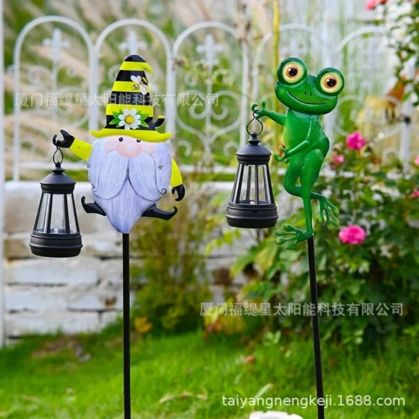 SM25903 Plastic PP Solar Fairy Stake Lights
