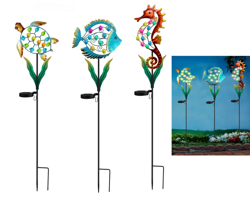 SM25932 Plastic PP Solar Lamp for Marine Fish Tabletop Lighting