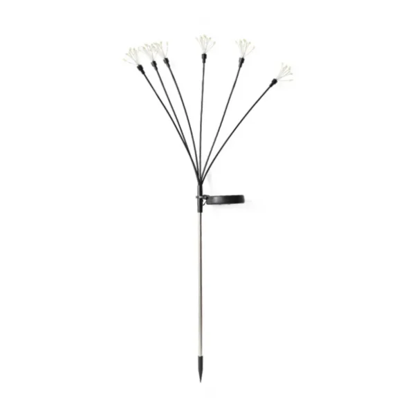 SM25981 ABS Plastic Solar Fireworks Tabletop Lamp, Set of 2_4