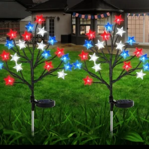 SM25995 ABS Plastic Star Solar Tabletop Lamp_3
