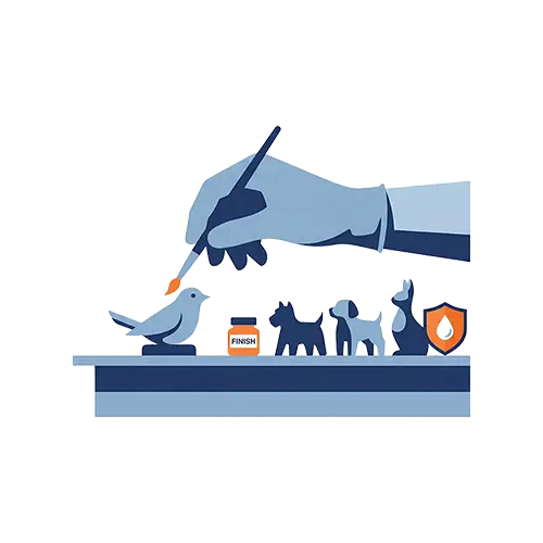 artisan resin finishing