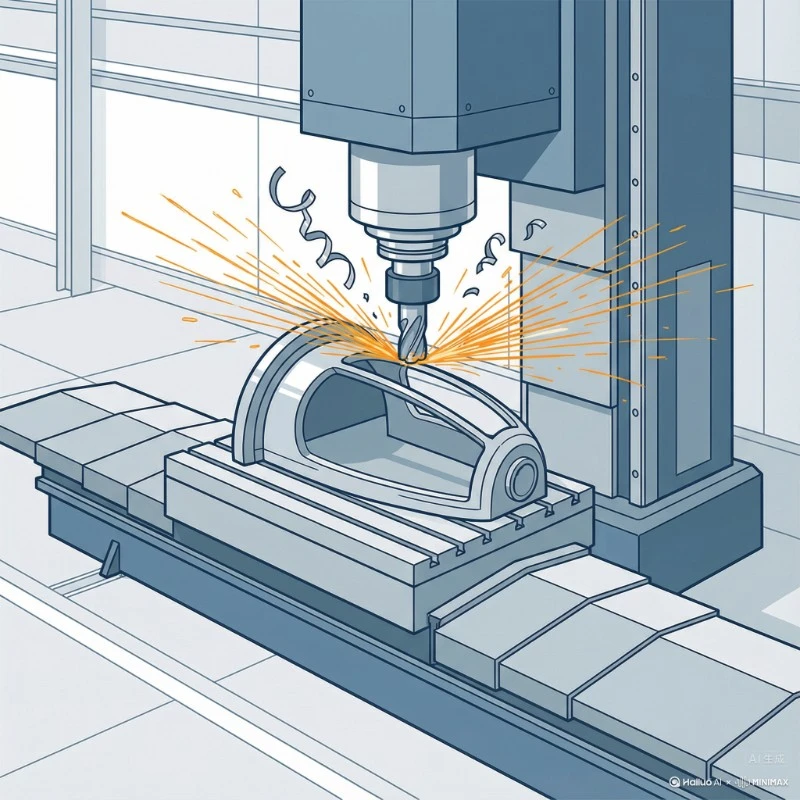 metalworking lamp shaping