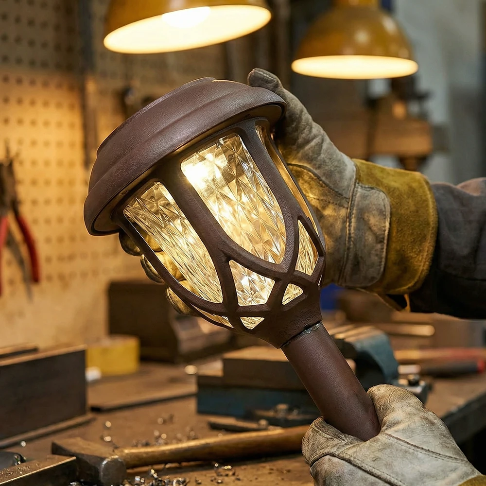 solar path light craftsmanship glow