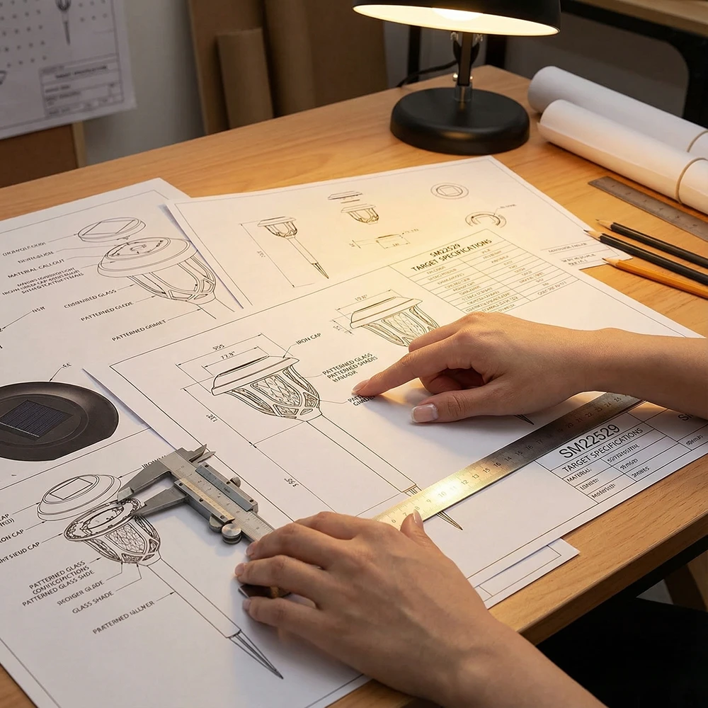 solar path light design review