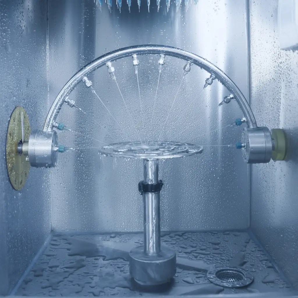 ip65 waterproof rating rain test chamber conducting spray machine