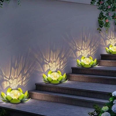 01 wholesale lotus solar lights