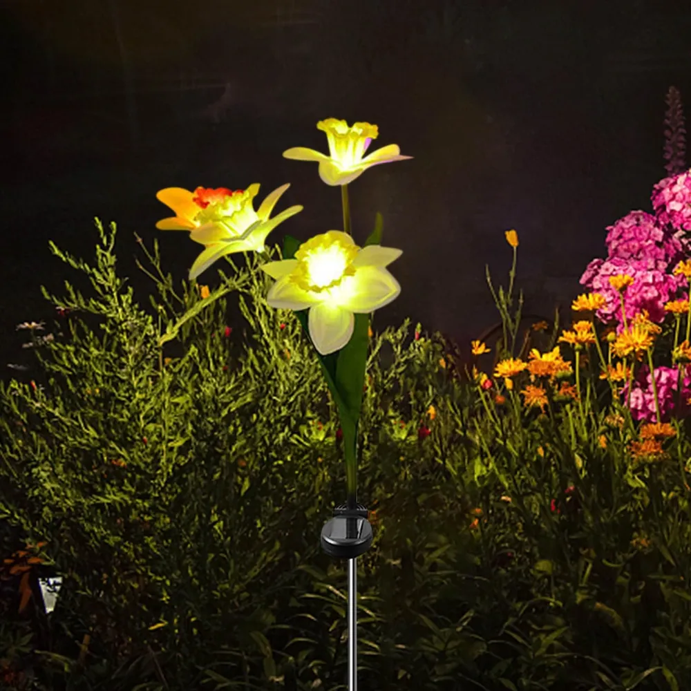 Custom Powered Daffodil Stake Light Wholesale