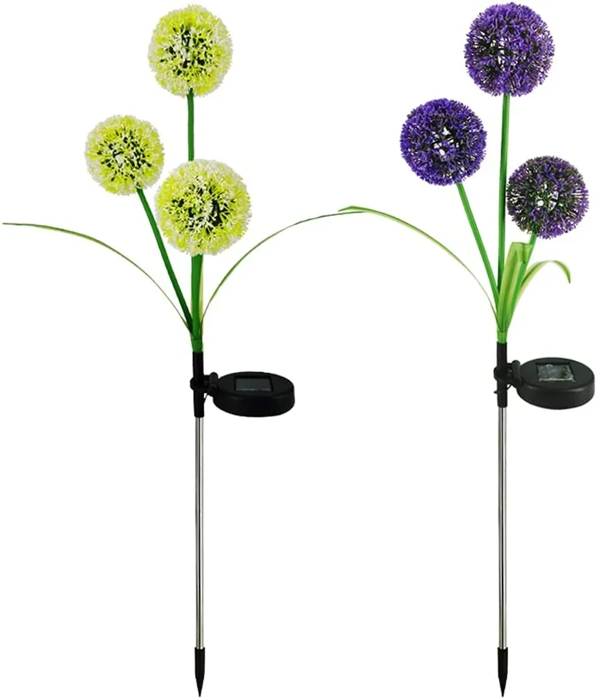 03 b2b solar flower stake lights
