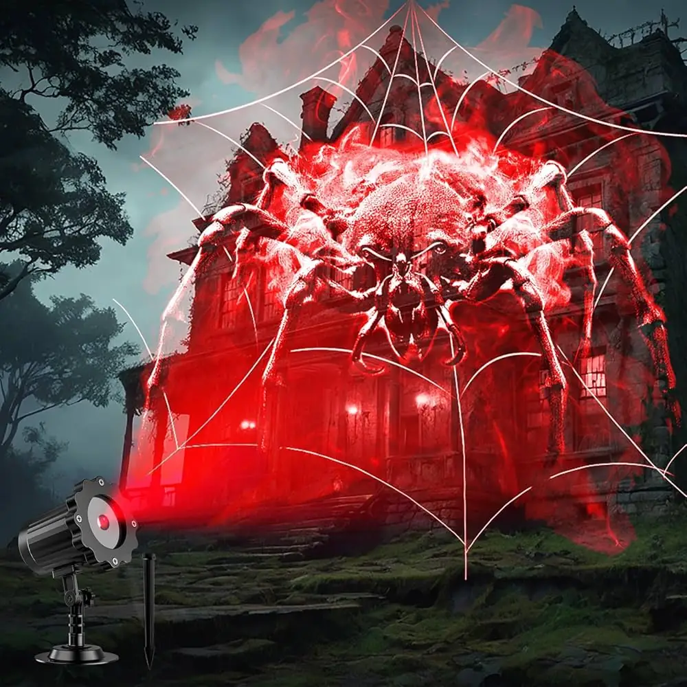 Oem 3D Spider Halloween Garden Lights Factory