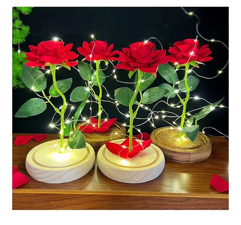 05 oem rose solar lights