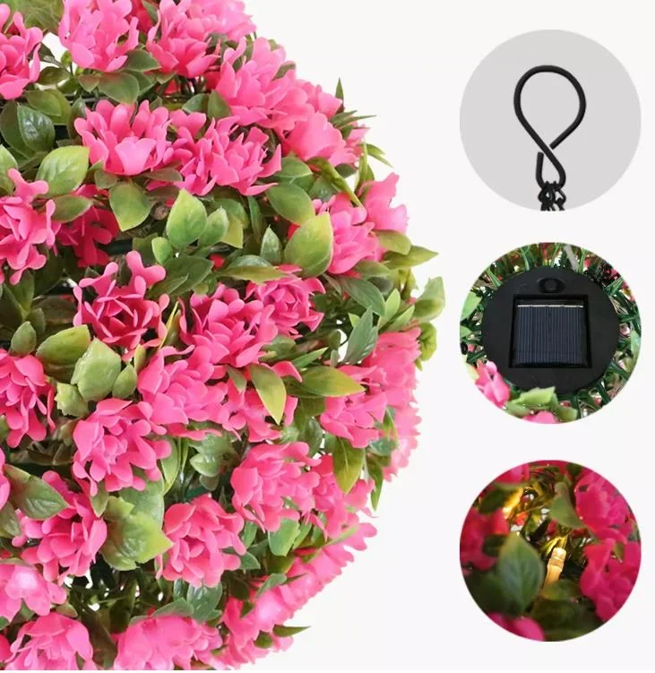 06 odm hanging solar flower lights