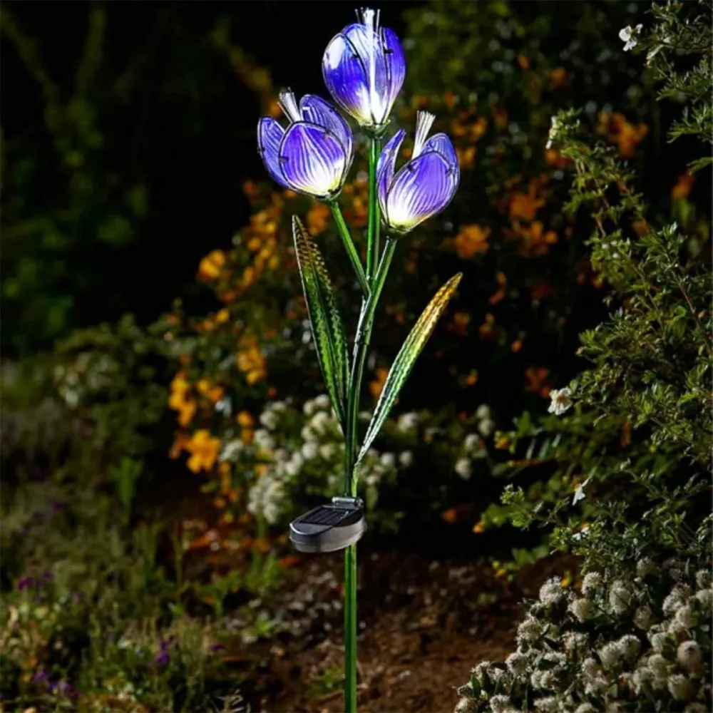 07 factory solar tulip lights