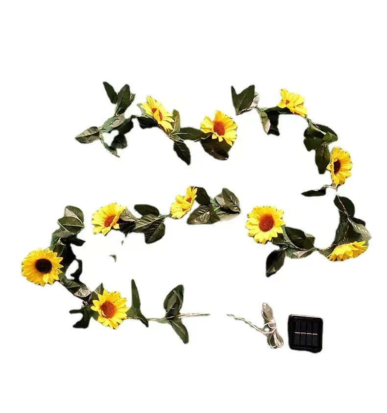 09 supplier solar flower string lights