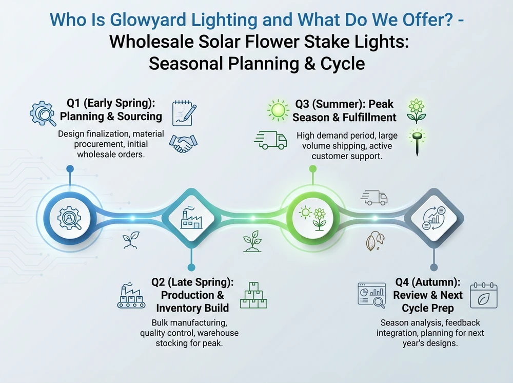 Wholesale Solar Flower Stake Lights - Who Is Glowyard Lighting and What Do We Offer?