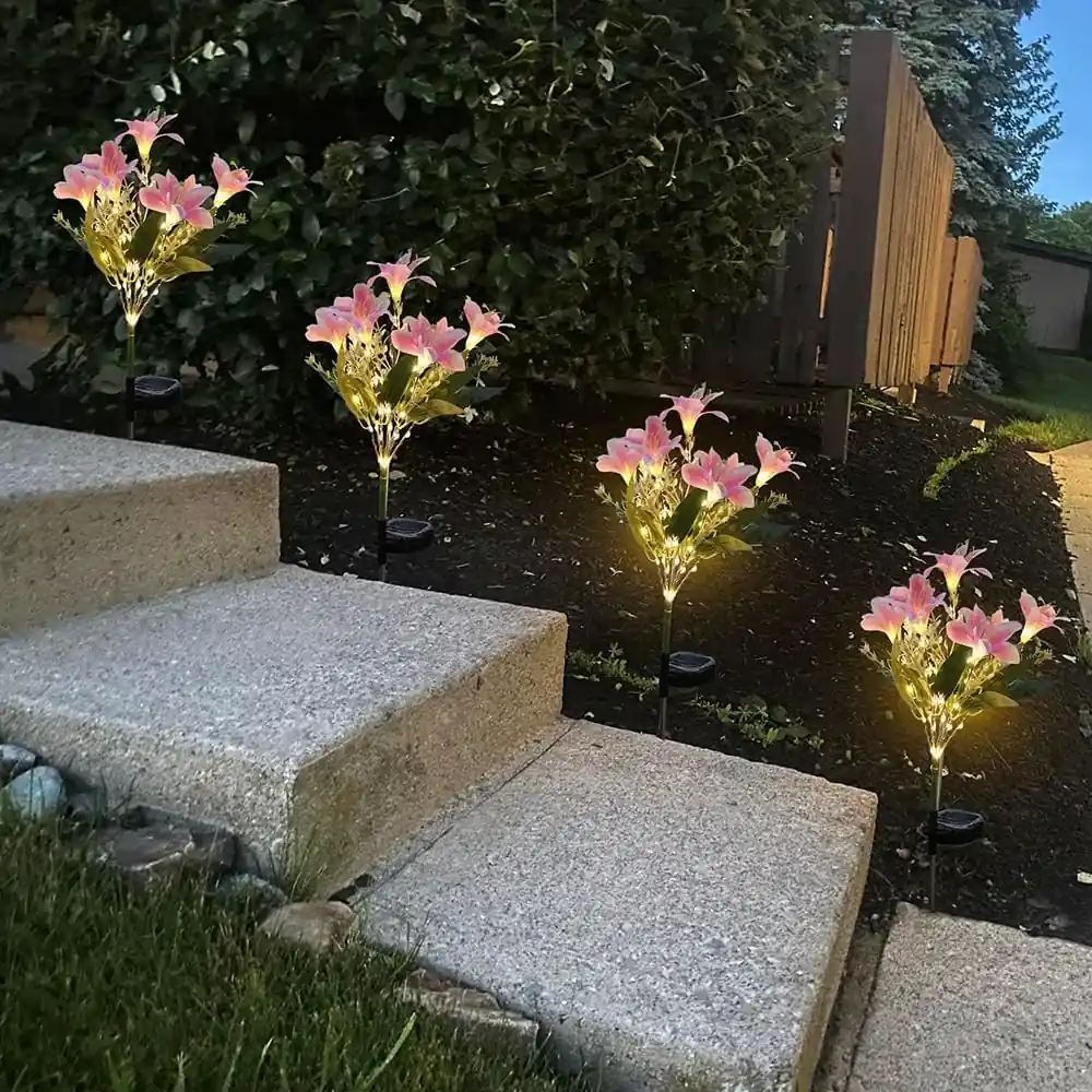 11 chinese lily solar lights 1