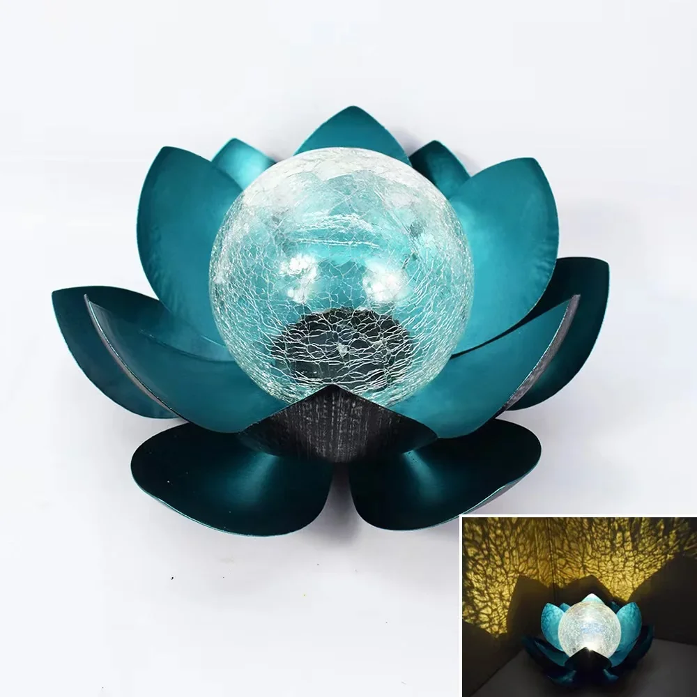 11 chinese lotus solar lights