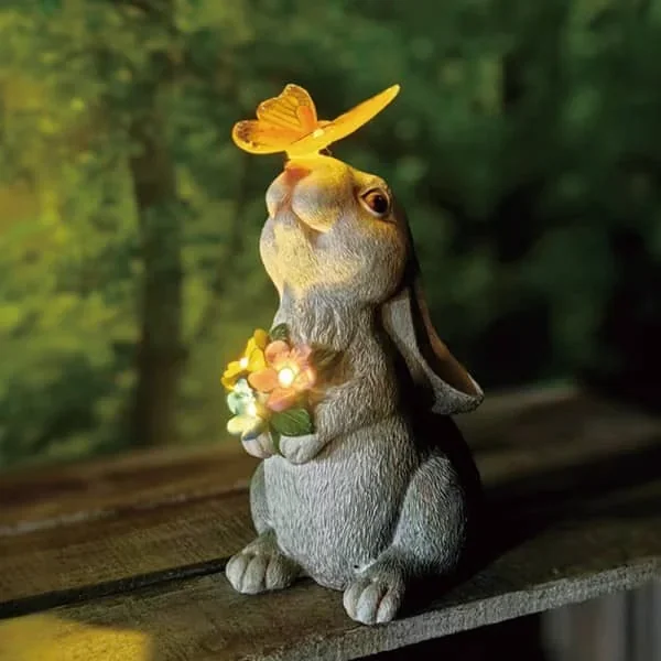 11 chinese resin solar flower lights 1