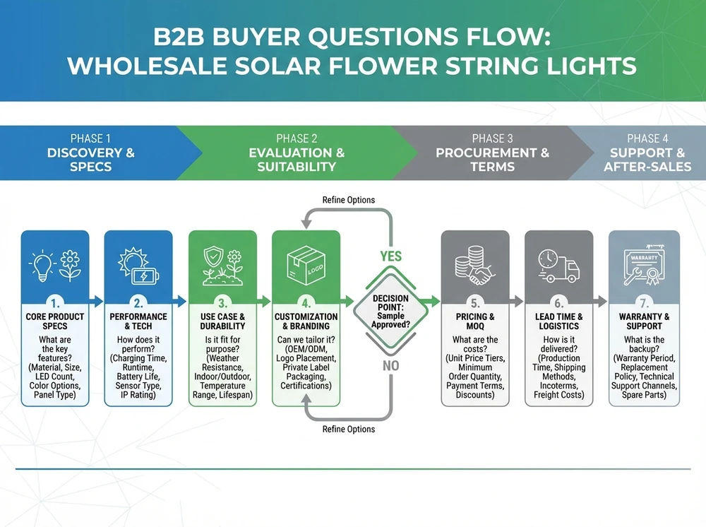 11 what questions do buyers ask about solar flower string lights