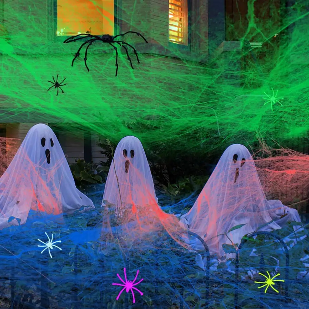 Quality 3D Spider Halloween Garden Lights Factory