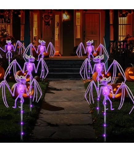 Certified 3D Spider Halloween Garden Lights Factory