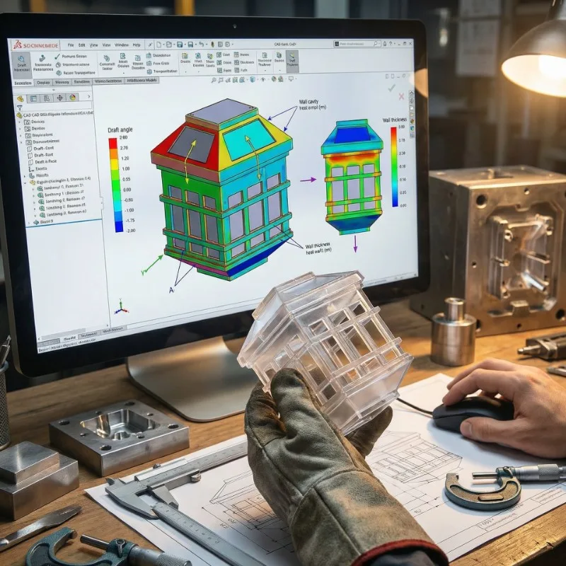 cad lantern mold workstation