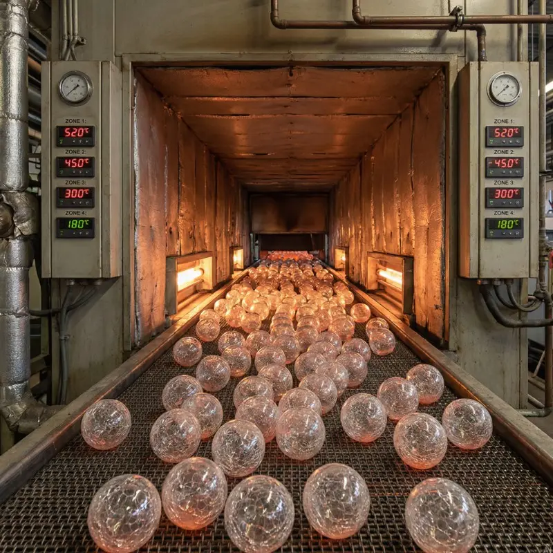 glow glass annealing conveyor