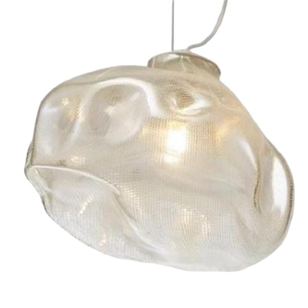 hand blown glass lampshade
