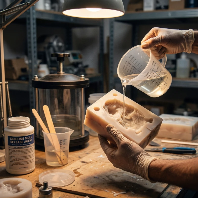 hedgehog silicone casting process