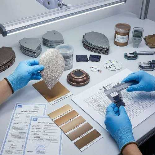 iqc solar material inspection