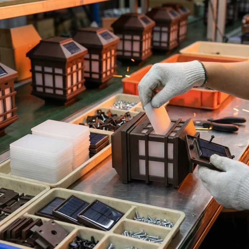 lantern assembly final warm lighting