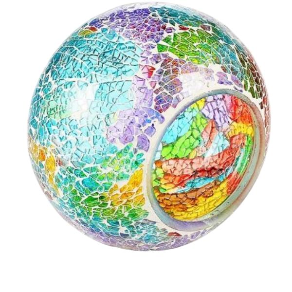 mosaic glass lampshade1