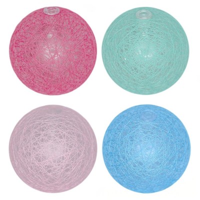 plastic injection molded colour lamp ball accessories