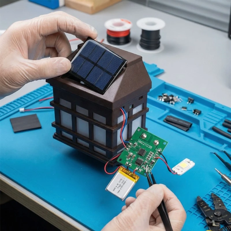 solar electronics assembly
