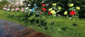 wholesale rose solar lights