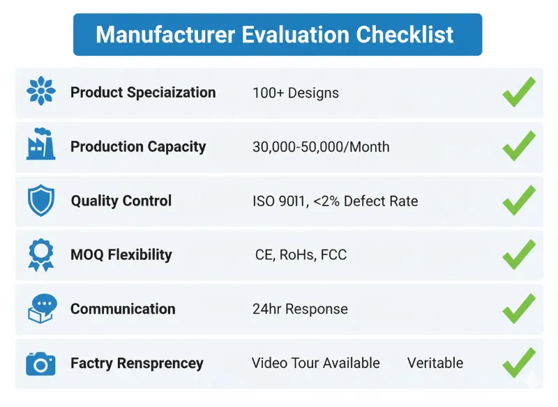 solar flower light manufacturer evaluation