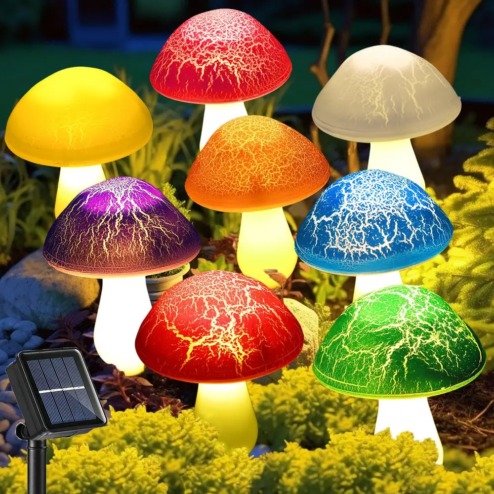 01 Wholesale Mushroom Solar Lights