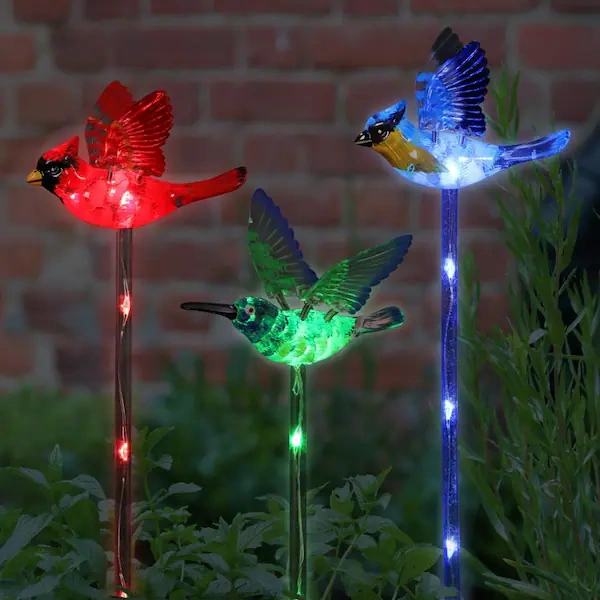 02 custom cardinal solar lights