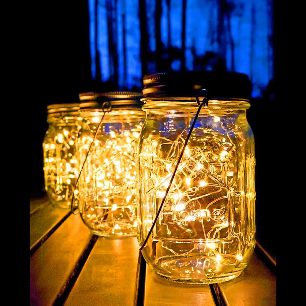 02 custom mason jar solar lights