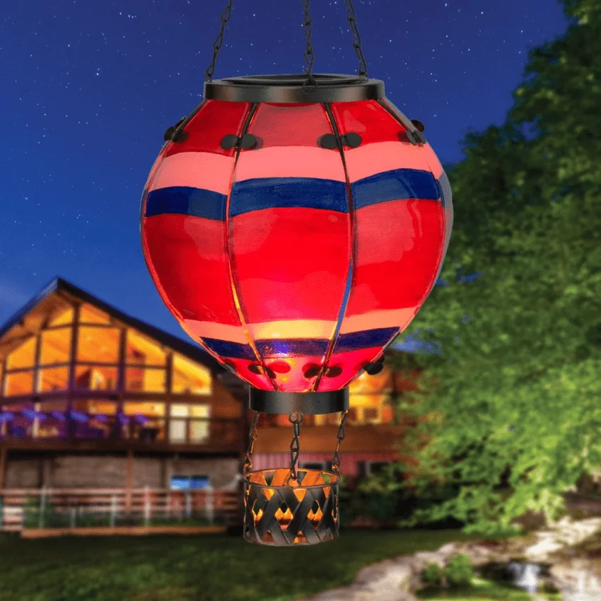 06 Hot Air Balloon Solar Lights Manufacturer