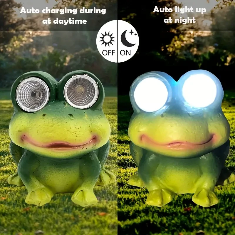 06 odm frog solar lights