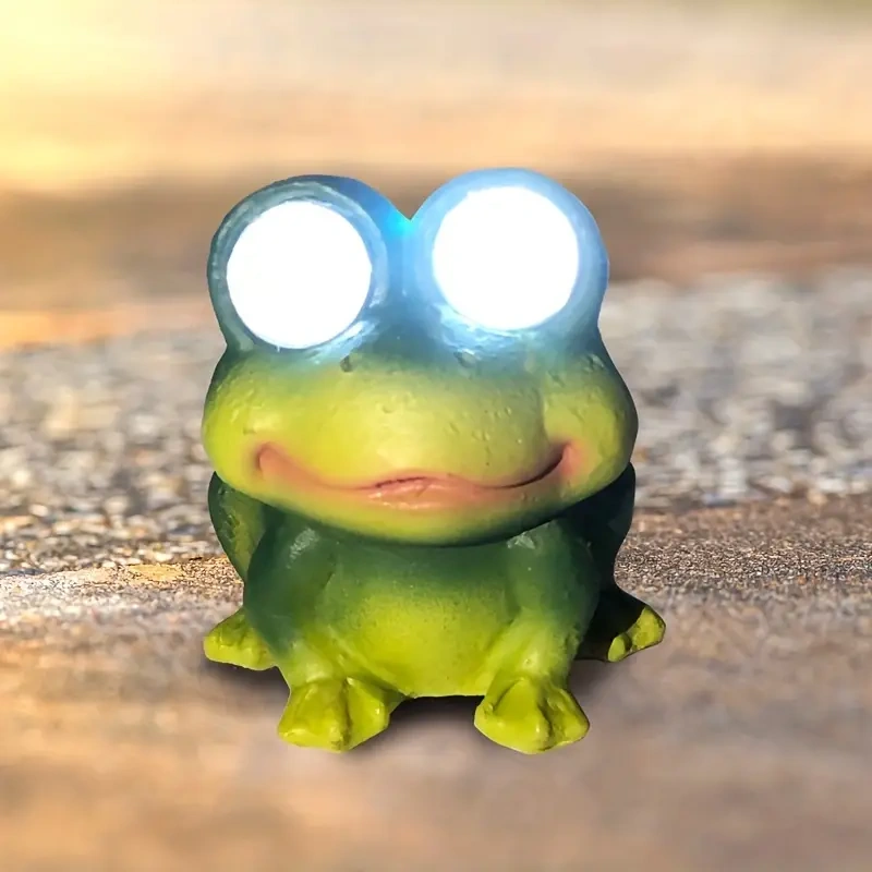 07 factory frog solar lights