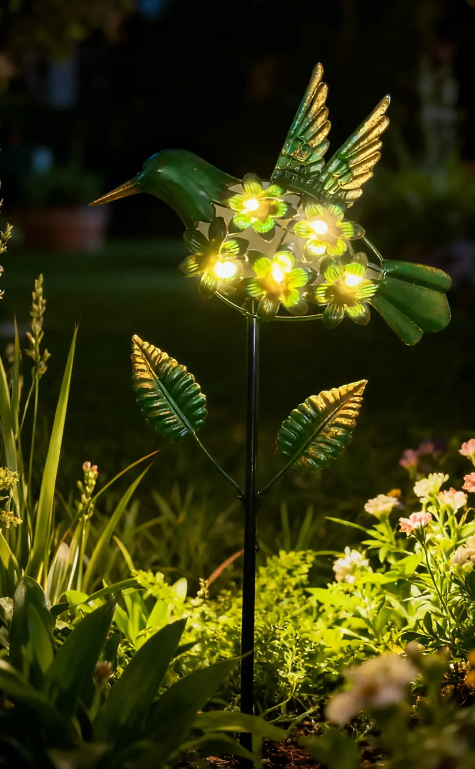 07 factory hummingbird solar lights