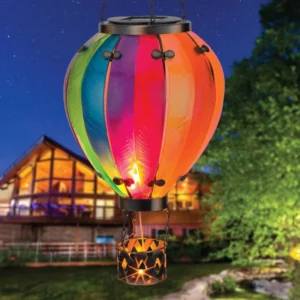08 Hot Air Balloon Solar Lights Supplier