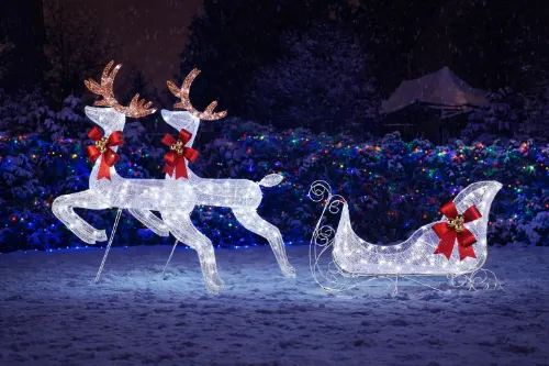 09 glowyard animal solar lights