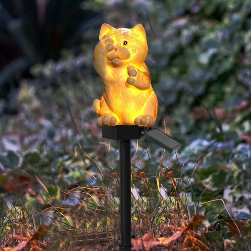 09 Cat Garden Lights Wholesale