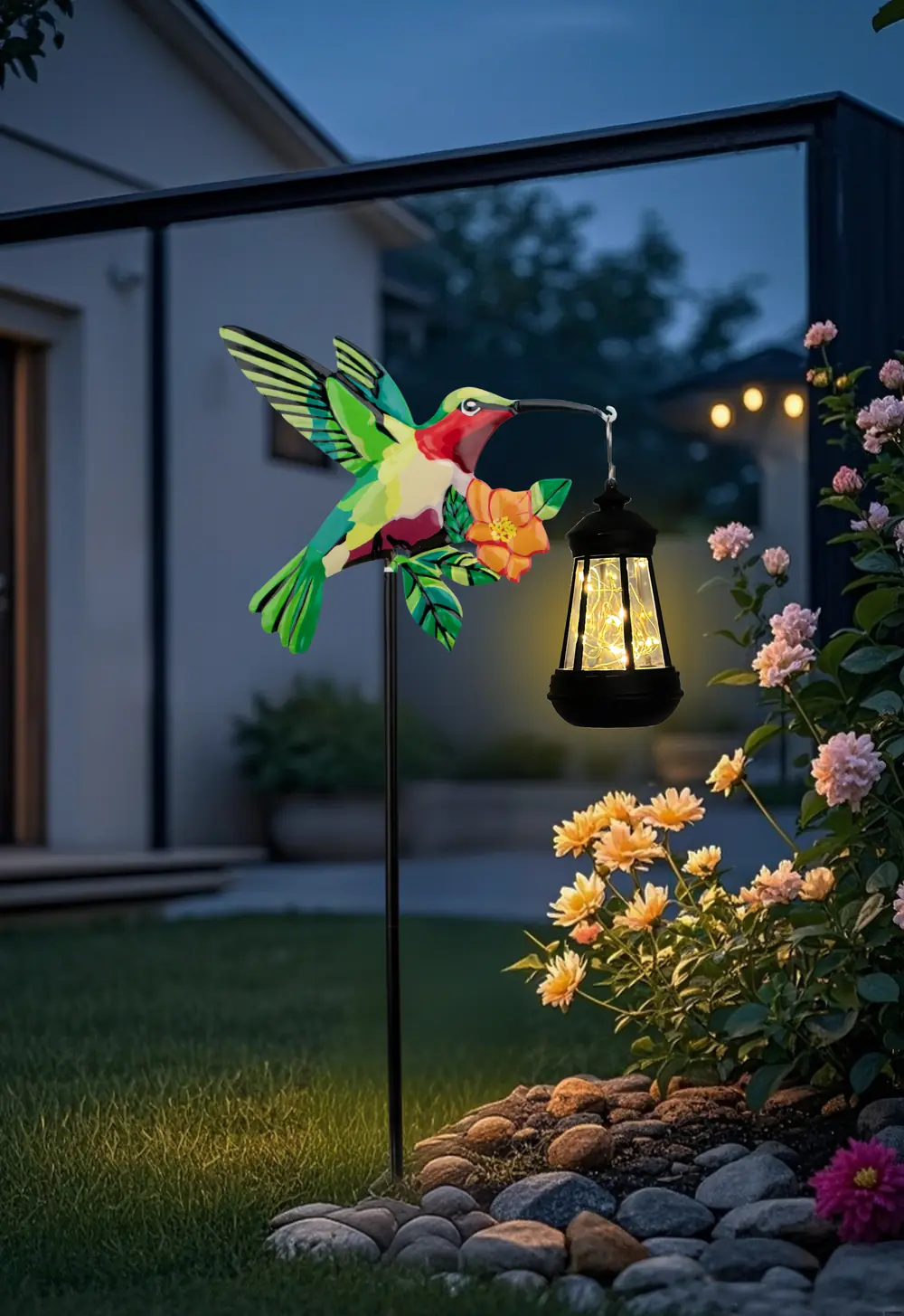 11 chinese hummingbird solar lights
