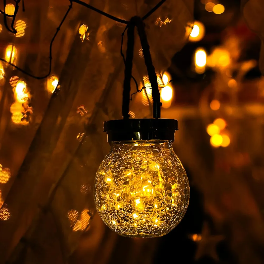 11 chinese mason jar solar lights